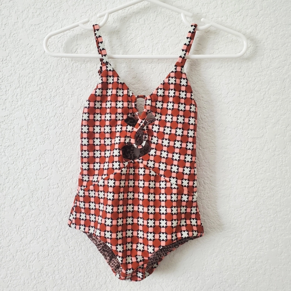 Acacia Baby Girl Kokomo Lace Up One Piece Swimsuit Preemie Sidi Boho Cute